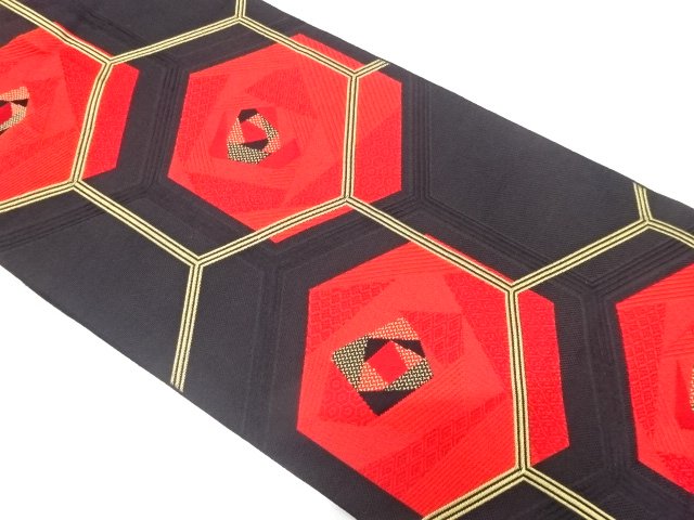 Japanese Kimono / Antique / Nagoya Obi Silk